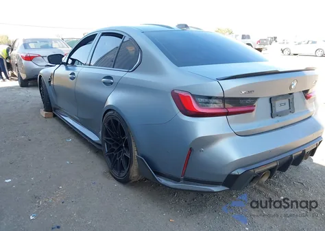 2024 BMW M3 Competition xDrive z USA, uszkodzony, nr VIN WBS43AY02RFR60779